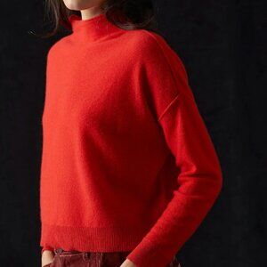 The Alani Cashmere Mock-Neck Sweater by Pilcro